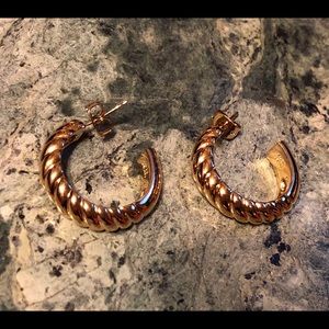 Gold Forever 21 Earrings